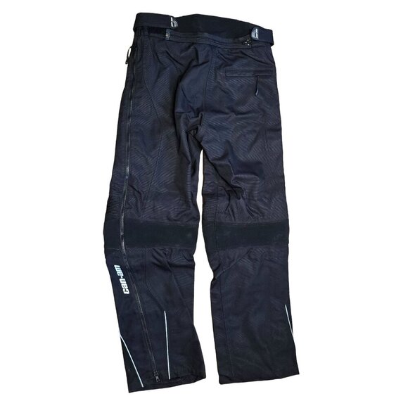 CAN-AM BRP Motorcycle ATV Riding Pants Med Black Waterproof Snowmobile - Picture 10 of 11